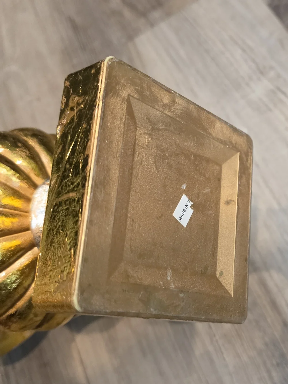 Gold Decorative Urn Planter